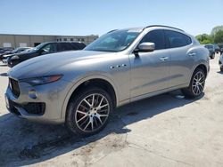 Salvage cars for sale at Wilmer, TX auction: 2017 Maserati Levante S Sport