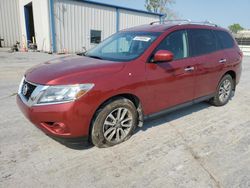 Salvage cars for sale from Copart Tulsa, OK: 2014 Nissan Pathfinder S