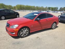 Salvage cars for sale at Conway, AR auction: 2014 Mercedes-Benz C 250