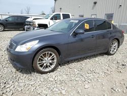 Salvage cars for sale from Copart Appleton, WI: 2008 Infiniti G35