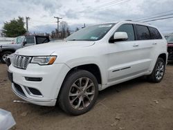 Salvage cars for sale at New Britain, CT auction: 2019 Jeep Grand Cherokee Summit