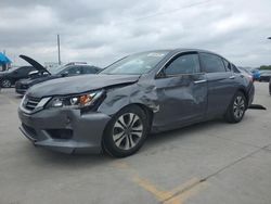 2013 Honda Accord LX en venta en Grand Prairie, TX