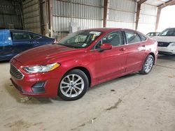 Salvage cars for sale at Greenwell Springs, LA auction: 2020 Ford Fusion SE