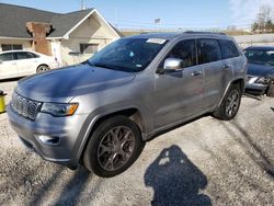 Salvage cars for sale from Copart Northfield, OH: 2019 Jeep Grand Cherokee Overland