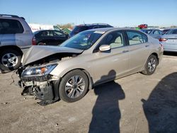 Salvage cars for sale at Cahokia Heights, IL auction: 2013 Honda Accord LX