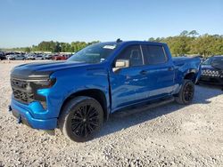 Salvage cars for sale at Houston, TX auction: 2023 Chevrolet Silverado C1500 Custom