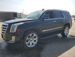 Salvage cars for sale at Fresno, CA auction: 2016 Cadillac Escalade Luxury