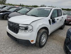 Salvage cars for sale at Cahokia Heights, IL auction: 2022 Ford Maverick XL