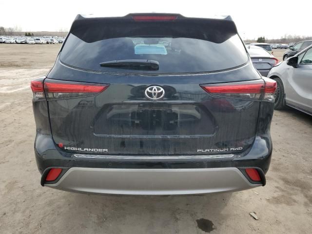 2022 Toyota Highlander Platinum