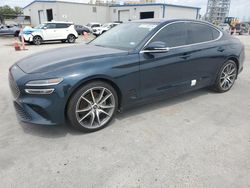 Salvage cars for sale at New Orleans, LA auction: 2022 Genesis G70 Base