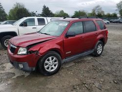 Salvage cars for sale from Copart Madisonville, TN: 2008 Mazda Tribute I