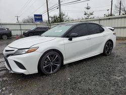 Salvage cars for sale at Hillsborough, NJ auction: 2018 Toyota Camry XSE