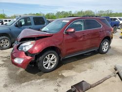 Salvage cars for sale from Copart Louisville, KY: 2017 Chevrolet Equinox LT