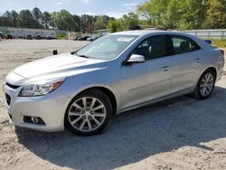 Chevrolet salvage cars for sale: 2015 Chevrolet Malibu 2LT