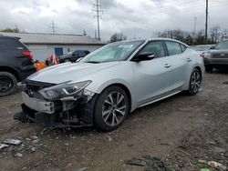 Salvage cars for sale at Columbus, OH auction: 2016 Nissan Maxima 3.5S