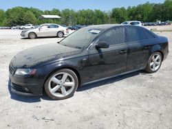 Salvage cars for sale from Copart Charles City, VA: 2012 Audi A4 Premium Plus