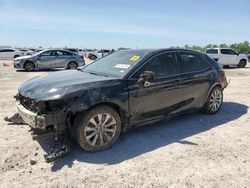 Salvage cars for sale at Houston, TX auction: 2018 Toyota Camry L