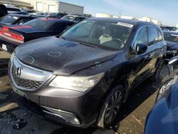 Acura mdx Technology salvage cars for sale: 2014 Acura MDX Technology