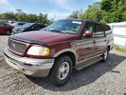 Salvage cars for sale at Riverview, FL auction: 2001 Ford Expedition Eddie Bauer