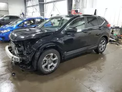 Salvage cars for sale from Copart Ham Lake, MN: 2017 Honda CR-V EX