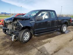 Salvage cars for sale at Woodhaven, MI auction: 2017 Ford F150 Super Cab