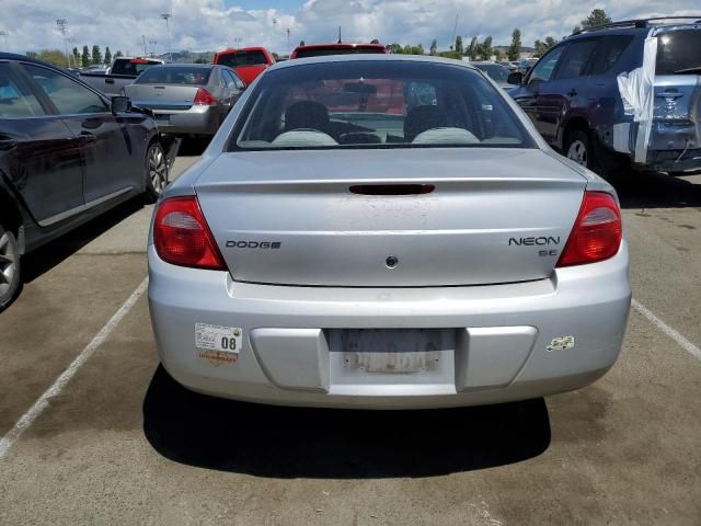 2003 Dodge Neon SE