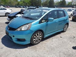Salvage cars for sale at Madisonville, TN auction: 2012 Honda FIT Sport