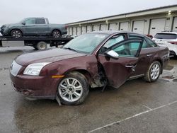 Salvage cars for sale from Copart Louisville, KY: 2009 Mercury Sable Premier