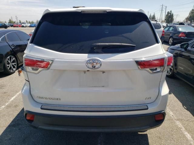 2015 Toyota Highlander LE