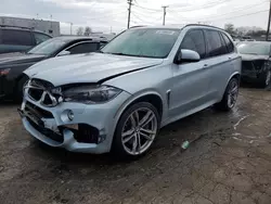 Salvage cars for sale from Copart Chicago Heights, IL: 2016 BMW X5 M