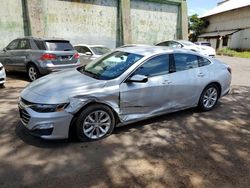 Salvage cars for sale from Copart Kapolei, HI: 2022 Chevrolet Malibu LT