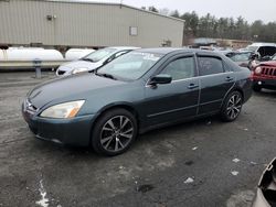 Salvage cars for sale from Copart Exeter, RI: 2004 Honda Accord LX