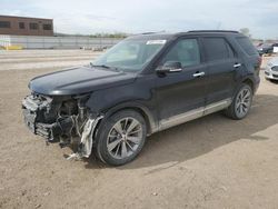 Salvage cars for sale from Copart Kansas City, KS: 2018 Ford Explorer Limited