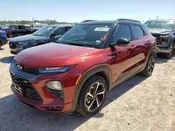 Salvage cars for sale at Houston, TX auction: 2022 Chevrolet Trailblazer RS