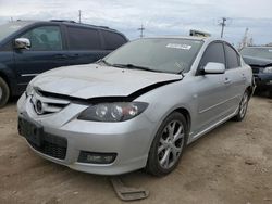 Salvage cars for sale at Chicago Heights, IL auction: 2007 Mazda 3 S