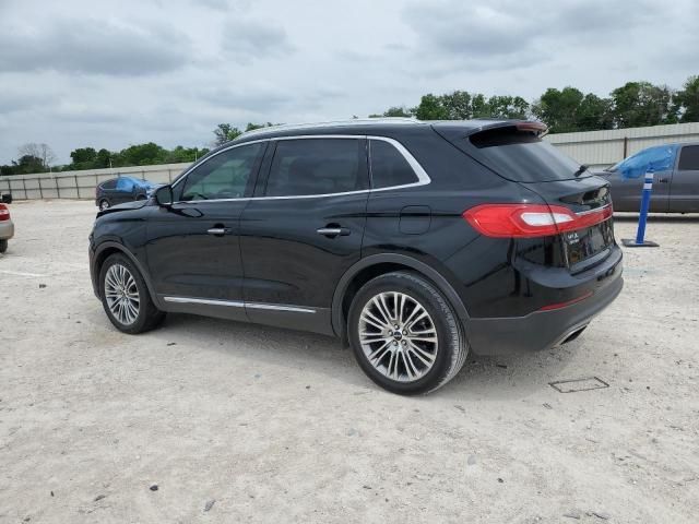 2018 Lincoln MKX Reserve