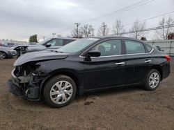 Salvage cars for sale at New Britain, CT auction: 2016 Nissan Sentra S
