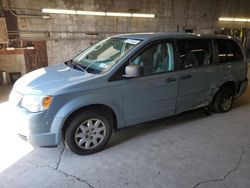 Salvage cars for sale at Angola, NY auction: 2008 Chrysler Town & Country LX