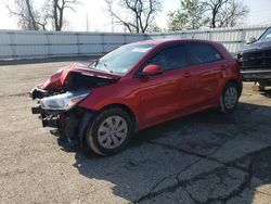 Salvage cars for sale at West Mifflin, PA auction: 2020 KIA Rio LX