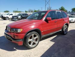 Salvage cars for sale from Copart Oklahoma City, OK: 2002 BMW X5 4.6IS