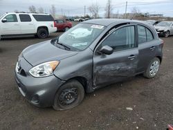 Salvage cars for sale at Montreal Est, QC auction: 2016 Nissan Micra