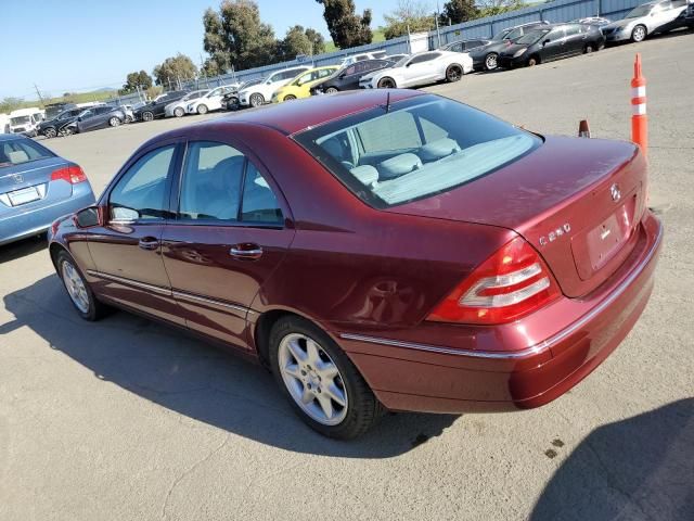 2001 Mercedes-Benz C 240