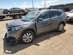 Salvage cars for sale from Copart Colorado Springs, CO: 2013 Honda CR-V EXL