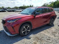 Salvage cars for sale at Riverview, FL auction: 2021 Toyota Highlander XSE