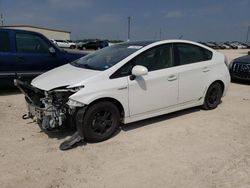 Salvage cars for sale from Copart Temple, TX: 2012 Toyota Prius