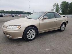 Salvage cars for sale at Dunn, NC auction: 2001 Honda Accord EX