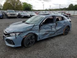 Honda salvage cars for sale: 2018 Honda Civic EX