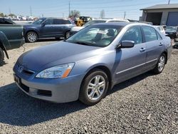 Salvage cars for sale at Eugene, OR auction: 2007 Honda Accord EX