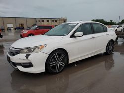 Salvage cars for sale from Copart Wilmer, TX: 2016 Honda Accord Sport