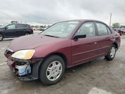 Salvage cars for sale at Sikeston, MO auction: 2002 Honda Civic LX